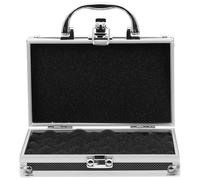 Boîte à Outils Multifonction en Alliage D'aluminium, Noire, Portable | Organisateur de Matériel, Format Compact, Usage Maison et Atelier, Finition Noire, Coffret Pratique