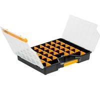 Allit Organiseur de rangement EuroPlus Basic 47/7-36 H 7,2 x L 46,5 x P 37,5 cm noir/jaune/transparent