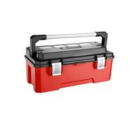 Boîte à outils plastique 26 FACOM poignée aluminium - BP.P26APB Rouge / Noir G