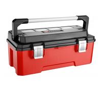 Boîte à outils plastique 26 FACOM poignée aluminium - BP.P26APB Rouge / Noir G