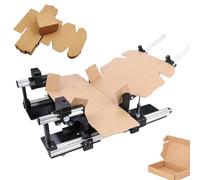 Boîte à outils pliable manuelle, taille réglable pour un emballage rapide, parfait pour les petites entreprises et les déménagements