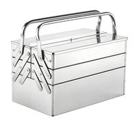 Boîte À Outils Pliante En Porte-à-faux De 2 400 G, Mallette D'organisation | Boîte À Outils D'entretien Automobile En Acier Inoxydable 2400g, Pour Professionnels De La Réparation Automobile, Techniciens
