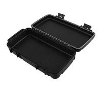 Boîte à Outils Portable en Pp Noir, Antichoc et Verrouillage Sécurisé | Intérieur Rembourré, Compartiments Diy, Format Compact pour Voyage et Déplacement