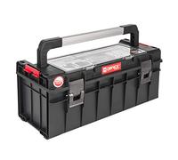 Boîte à outils portable QBRICK SYSTEM PRO 600 Dimensions l x p x h en cm : 54x27x24 cm Tout-en-un - Particuliers et Professionnels (Qbrick PRO600)