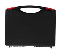 Boîte à Outils PP Noire, Compacte et Légère, Antichoc, Multifonction | Rangement pour Outils Matériels et Sécurité, Usage Maison ou Déplacement, Poignée Intégrée, Format Pratique