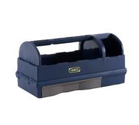 Raaco Boîte à outils ouverte 137195 – Bleu, 3 compartiments, 230×476×228 mm, vide