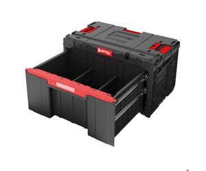 Boîte à outils - Qbrick System - ONE Drawer 1 Toolbox 2.0 - 32,5 L - Tiroir coulissant - Noir