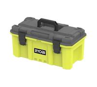 Boîte à outils - RYOBI - 56 cm - 39 L - Attaches métal - Compartiments embouts sur le couvercle