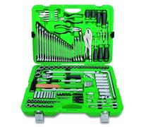 Boîte à outils TOPTUL 1/4 pouces 1/2 pouces 150 teilig (Stecknuss 6-kant)