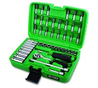 Boîte à outils TOPTUL 1/4 pouces 46 teilig