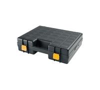 Art Plast Boîte à outils vide 37,2 × 31,4 × 10 cm pour visseuse et perceuse – Noir G