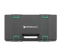 Boîte à outils vide - STAHLWILLE - 81271034 KASTEN 50/4 KN - Plastique ABS robuste - Insert mousse PE - Empilable poignée