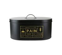 Boîte à Pain - COOK CONCEPT - Métal - Noir et Or