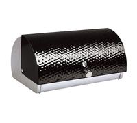 Boîte à Pain, Couvercle Coulissant, Acier Inoxydable, Design Moderne Berlinger Haus Primal Gloss Inox / Noir