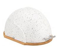 Boîte à Pain, Couvercle Coulissant, Design Moderne, Bread Box Maestro MR-1678-G Blanco 46761