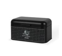 Boîte à pain Maestro Acier Noir 30x20x15 cm MR-1774-S
