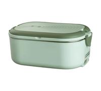 Boîte à Repas Chauffante Avec Poignée Et Double Grille À Température | Chauffe-Repas Pour Adulte Étudiant Pour École, Maison, Salle De ureau, Camping,