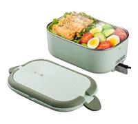 Boîte À Repas Chauffante Électrique Avec Poignée Double Grille Chauffage | Chauffe-Repas Voiture Camion Chauffeur Pour École, Maison, Salle De ureau, Camping,