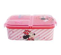 Boîte à sandwich Minnie Mouse (Disney) à 3 compartiments pour enfants - Boîte à collations - Boîte à lunch décorée, 1 pièce (1 paquet), Minnie Mouse - Disney