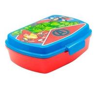 Boîte À Sandwich - Stor - Avengers Heraldic Army - Rouge - Rectangulaire - 17x14x6 Cm