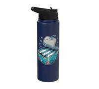 Boîte à sardines amusante pour enfants Stainless Steel Insulated Water Bottle