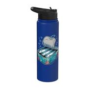 Boîte à sardines amusante pour enfants Stainless Steel Insulated Water Bottle