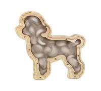 Boîte à souvenirs de poils de chat Coffret Rangement En Bois Avec Fenêtre