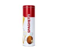 Boîte à Spaghettis en Métal Ludique 27cm Rouge