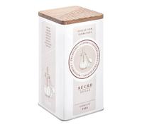 Boîte à Sucre en Métal Signature 1,6L Crème