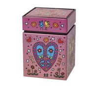 Boîte à thé James Rizzi Peace of Love - Pop Art