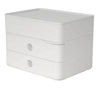 Boîte à tiroirs élégante et Design Smart Box Plus Allison - Blanc
