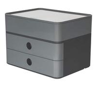 Boîte à tiroirs élégante et Design Smart Box Plus Allison - Gris