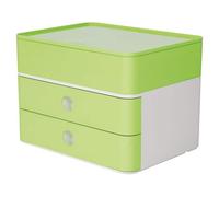 Boîte à tiroirs élégante et Design Smart Box Plus Allison - Vert