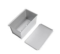 Boîte à Toast de qualité commerciale 450g avec couvercle, for usage domestique, cuisson du pain, grille-pain, moule de four, outils de cuisson de cuisine(450g)