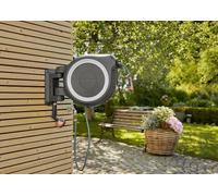Boîte à tuyaux murale RollUp M (blanc) 20 m GARDENA