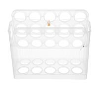 Boîte à Œufs Plastique 30 Œufs pour Réfrigérateur la Cuisine | Pp, Format Compact à Poser sur Porte, Accès Rapide et Rangement Ordonné, Usage la Cuisine