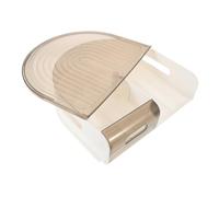 Boîte à Œufs pour Réfrigérateur à Porte Latérale, Plastique | Rangement Vertical à Grosse Capacité, Cloisonnement Séparé et Rainures Profondes Élargies