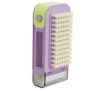 Boîte Abrasif, Boîte De Rangement Mousse Avec Rouleau, Boîte De Rangement À Drainage Rapide De Ménage Avec Brosse À Frotter Pour Évier Cuisine Salle De Bain