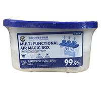 Boîte absorbant l'humidité - Déshumidificateur pour armoire et salle de bain - 500 ml - Absorbe les odeurs - Capture la poussière - 1 pièce