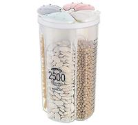 Boîte Alimentaire 4 Compartiments, Pour Céréales, Avoine Et Pâtes (4 Compartiments 2500 Ml), 1 Pièce