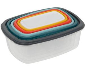 Boîte alimentaire 5FIVE 6 boites rectangulaires multicolors
