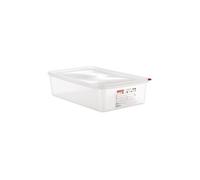 Boîte alimentaire araven gn 1/1 13.7l avec couvercle 100mm lot de 4