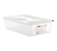 Boîte alimentaire araven gn 1/1 13.7l avec couvercle 100mm lot de 4 Blanc G