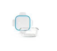 Boite Alimentaire Carree Air Vent Borosilicate 800 Ml