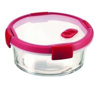 Boîte alimentaire hermétique en verre - CURVER - Cook Round - 1,2 L - Verre - Couvercle plastique sans BPA - Étanche