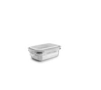 Boîte alimentaire isotherme - IBILI - 600 ml - 16,7x12,2x4,5 cm - Acier inoxydable - Passe au micro-ondes