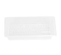 Boîte Alimentaire Plastique avec Égouttoir, Boîte de Conservation Rectangulaire Transparente, Petite Taille, Bac de Rangement Hermétique pour Fruits et Légumes Réfrigérateur,