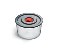 Boite alimentaire ronde avec couvercle plastique et valve - cont 1L - dim 156 x 100 mm - verre borosilicate - 5120/L SIMAX