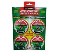 Boîte Appât Fourmis 3 + 1 gratuit - ECOGENE