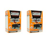 Boîte appât Rats & Souris avec e Fermeture (Lot de 2)